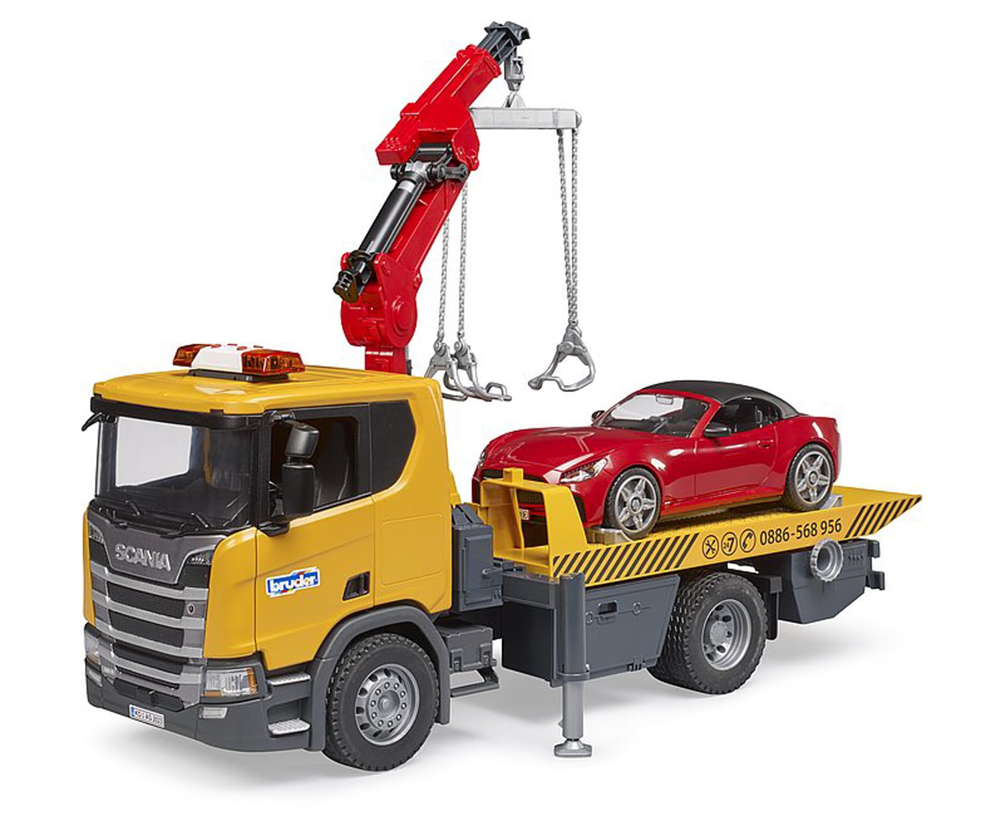 SCANIAクレーン車　ブルーダー（bruder） 楽天市場】ラッピング可 ブルーダー SCANIA MACK LH クレーン
